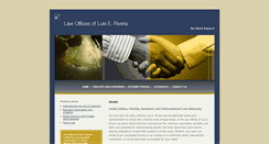 Desktop Screenshot of lriveralaw.com